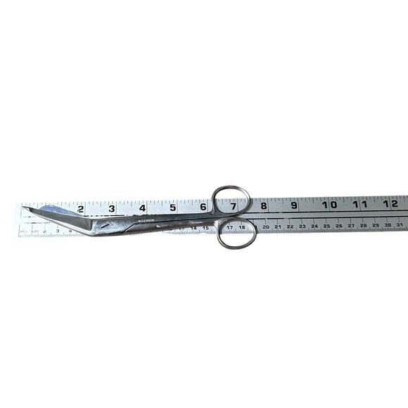 Vintage Surgical Instrument Post WW2 Era Bandage Scissors 7.25" Stock 3-638-840 - Picture 8 of 10